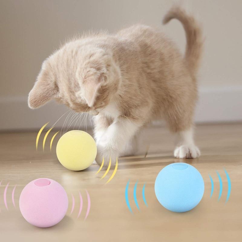SmartBall™ - Balle intelligente d'apprentissage pour chat - La Chatillère
