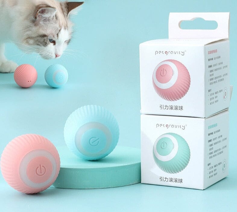 AutoBall™ - Jouet électrique interactifs pour chats - La Chatillère