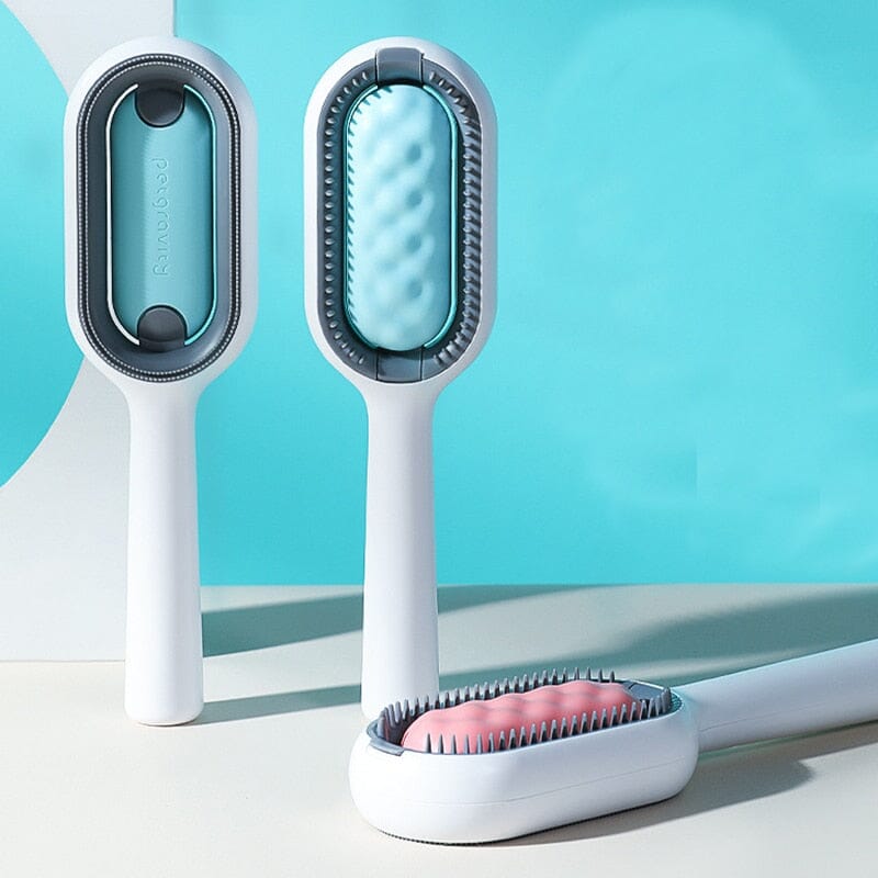 DoubleFaceBrosse™ | Brosse pour chats & chiens - La Chatillère