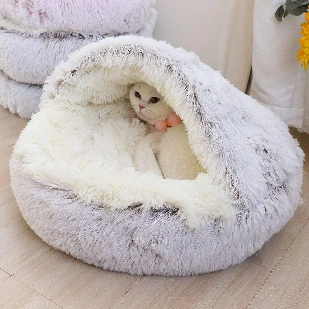 PoufPeluchePourChat™ - La Chatillère