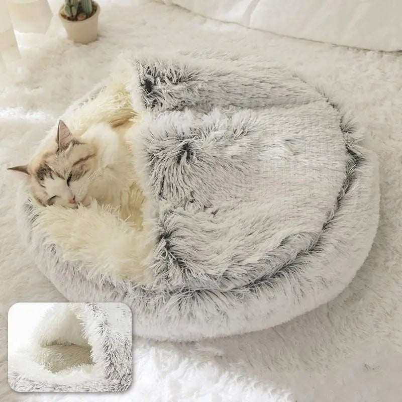 PoufPeluchePourChat™ - La Chatillère