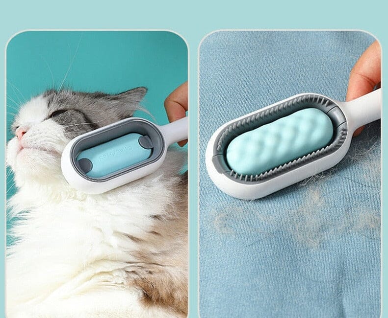 DoubleFaceBrosse™ | Brosse pour chats & chiens - La Chatillère