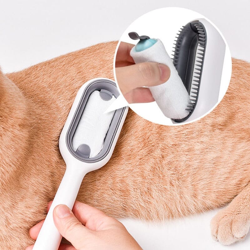 DoubleFaceBrosse™ | Brosse pour chats & chiens - La Chatillère