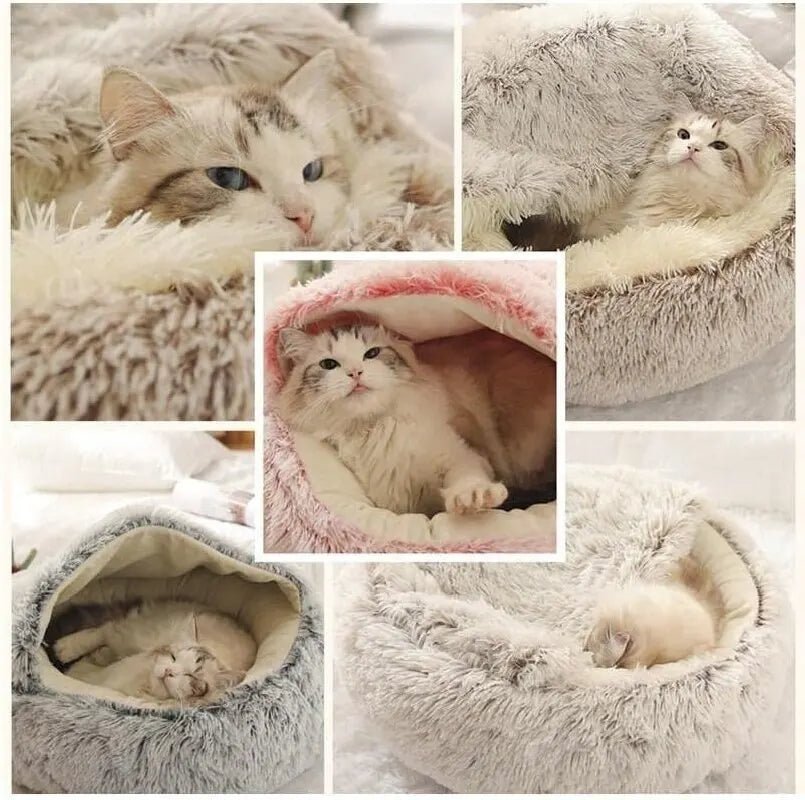 PoufPeluchePourChat™ - La Chatillère