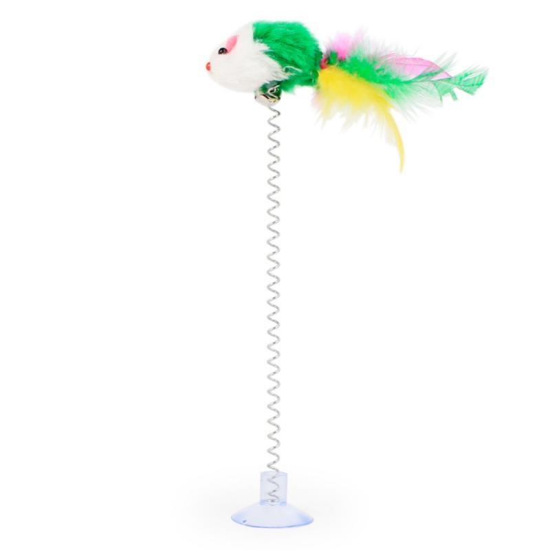 ToyStick™ - Bâton de plumes avec clochette | Chat - La Chatillère
