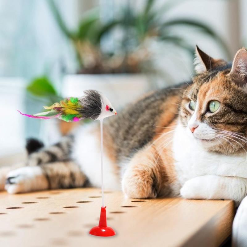 ToyStick™ - Bâton de plumes avec clochette | Chat - La Chatillère